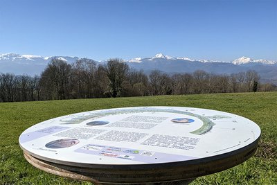 Table d'orientation de Capvern