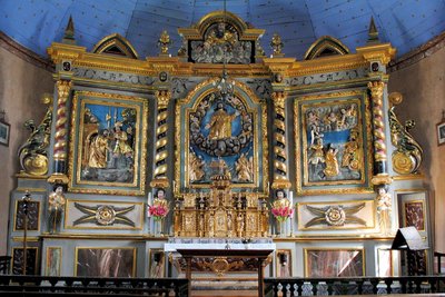 Retable église Saint-Jacques de Cotdoussan