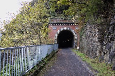 Le tunnel de l'ancien tramway