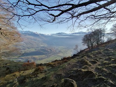 Regard sur la vallée...