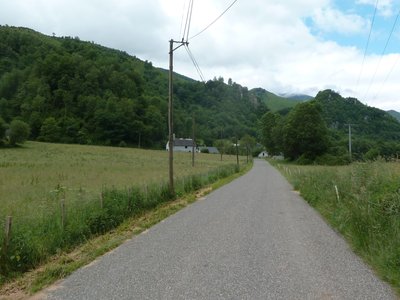 route du col de Lingous