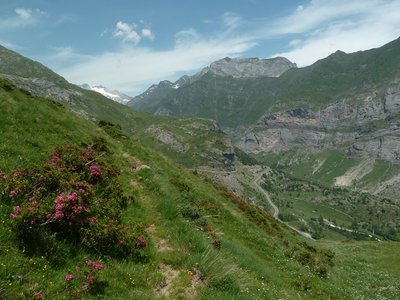 Vue sur le massif du Vignemale