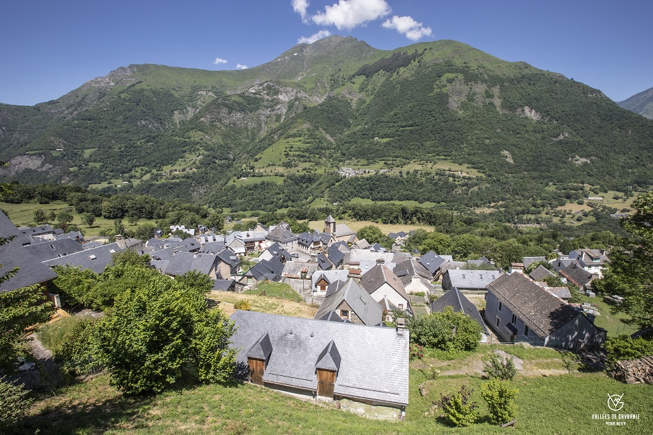 Vue sur la vallée de Luz
