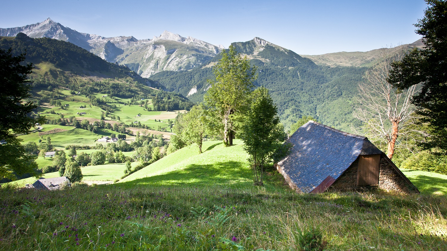 Grange sur les hauteurs d'Arbéost