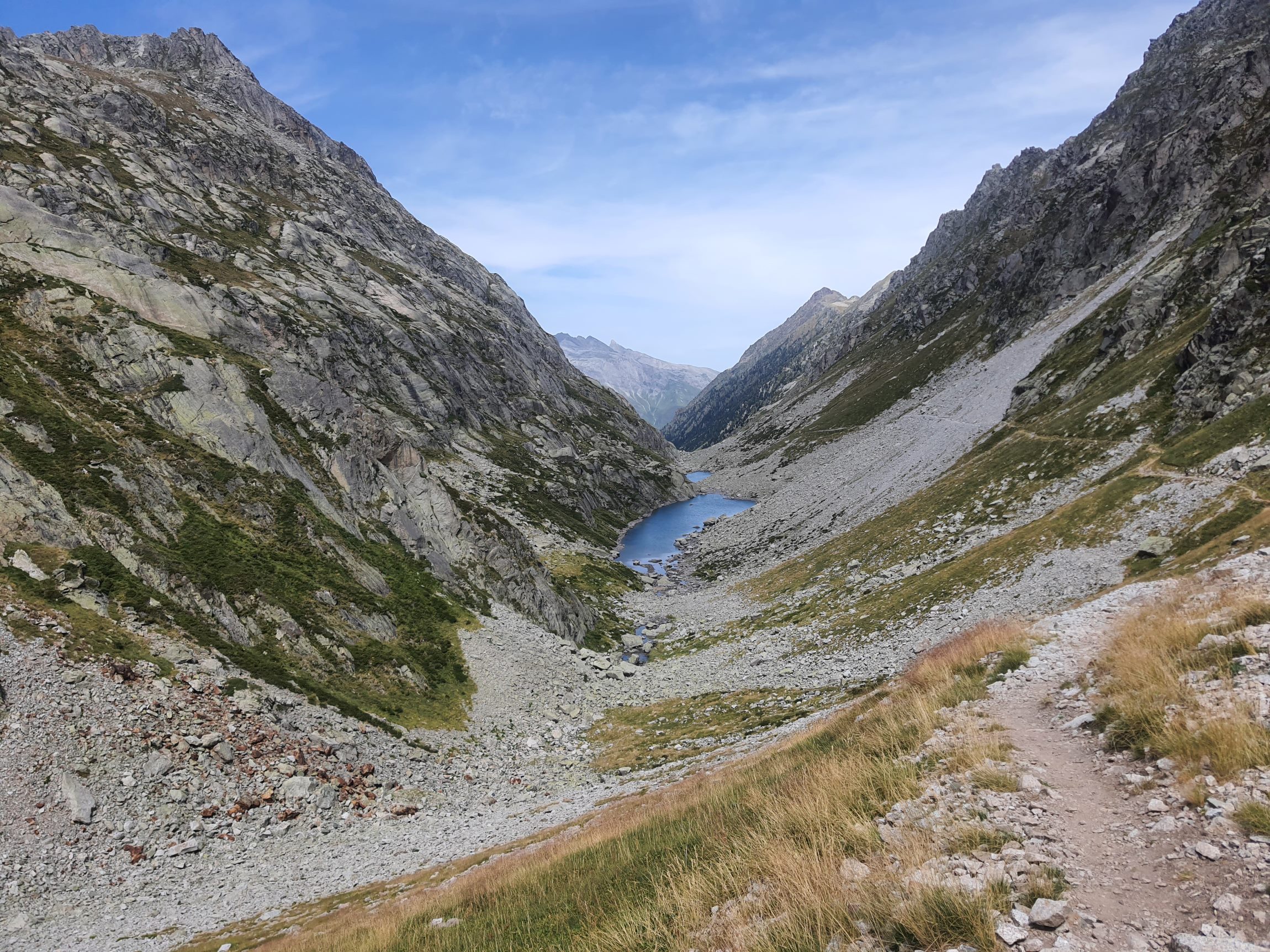Les lacs de Rémoulis, sous la Peyre Saint-Martin,