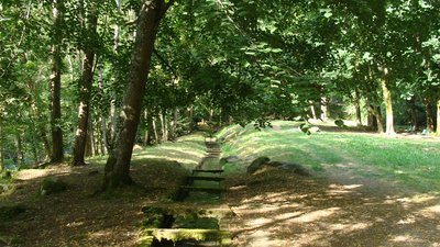 L'Arrieulat, sentier frais et ombragé