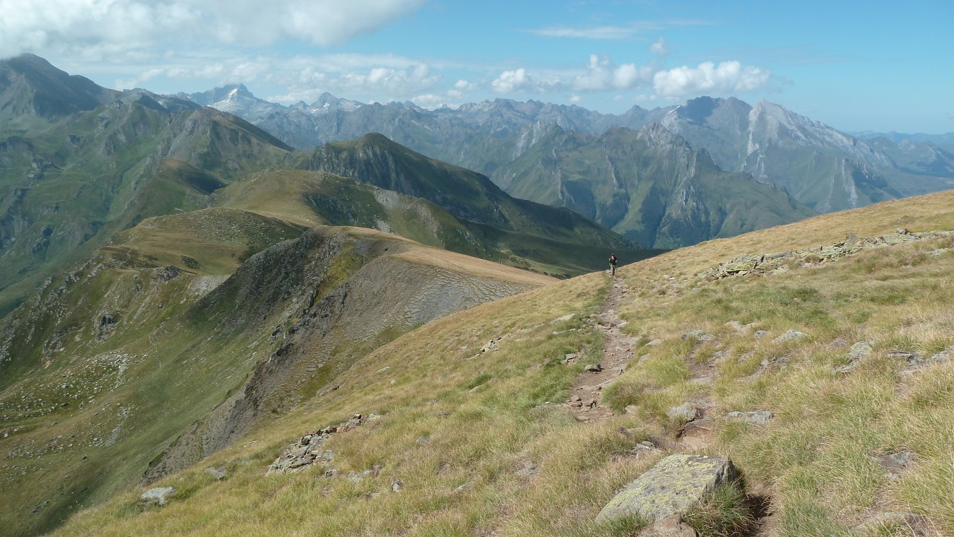 Arrivée au sommet