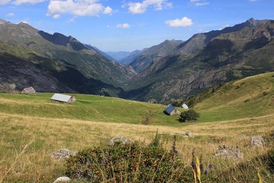 Panorama fabuleux depuis les granges de Hountas