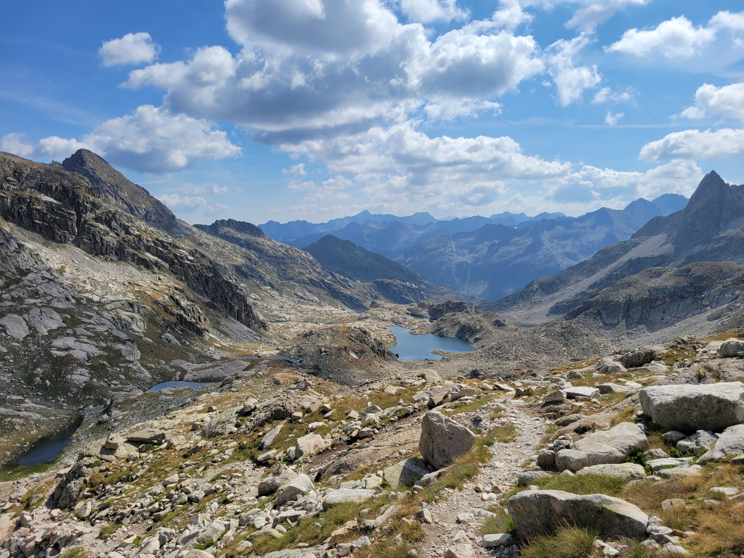 Descente du col de Cambalès
