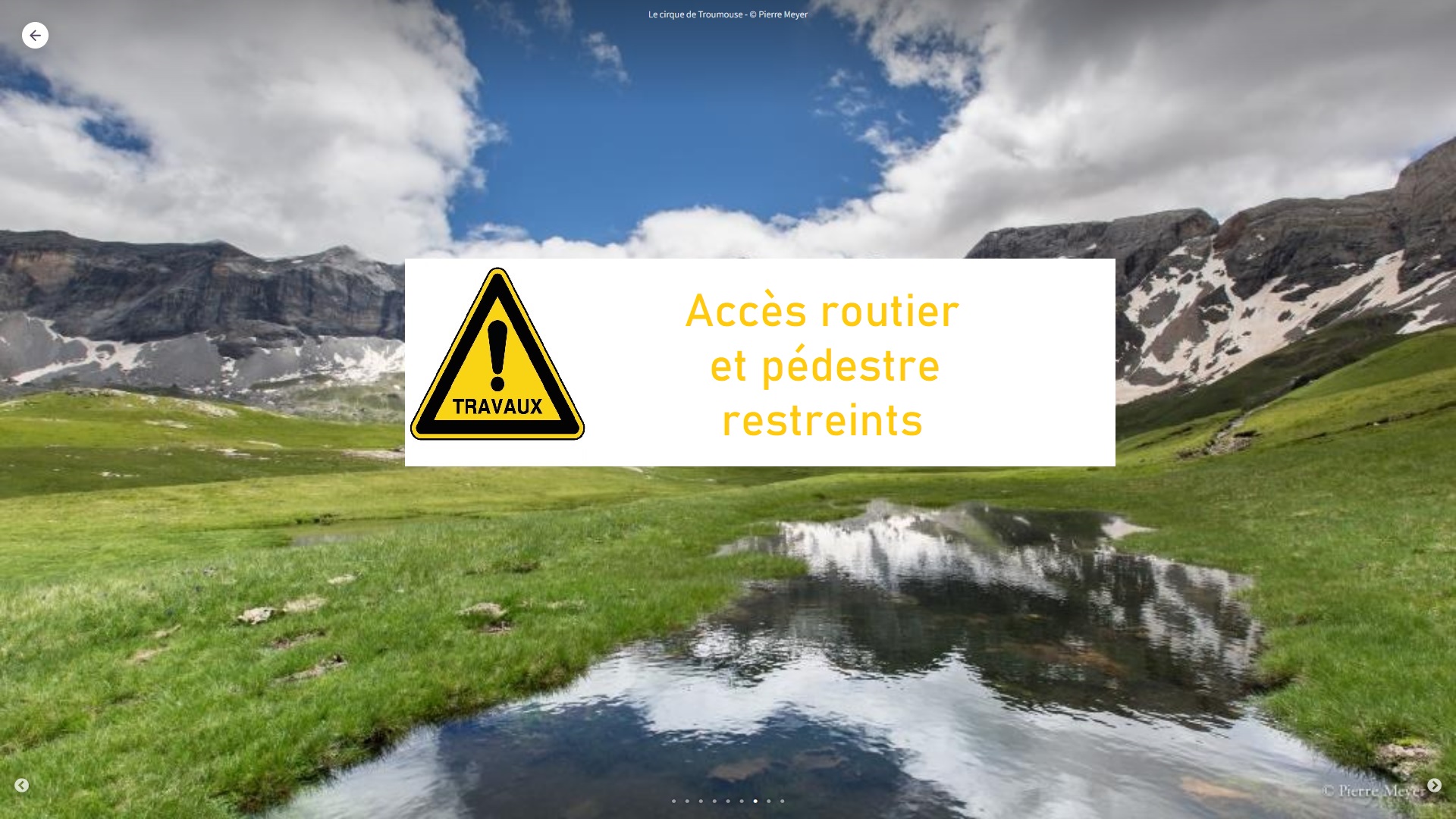 TRAVAUX EN COURS