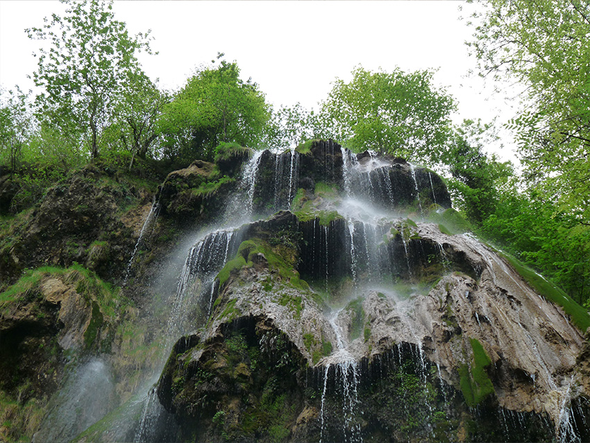 La cascade d'Esparros