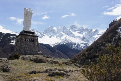 Panorama sur les Astazous et le massif du Marboré