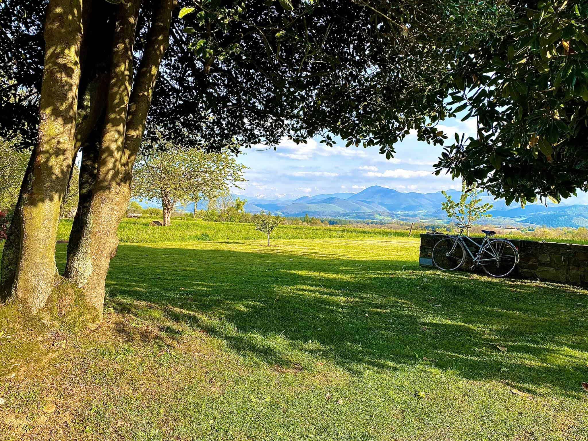 Paysage depuis Cantaous