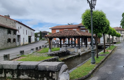 Place de St-Paul à Mazères-de-Neste
