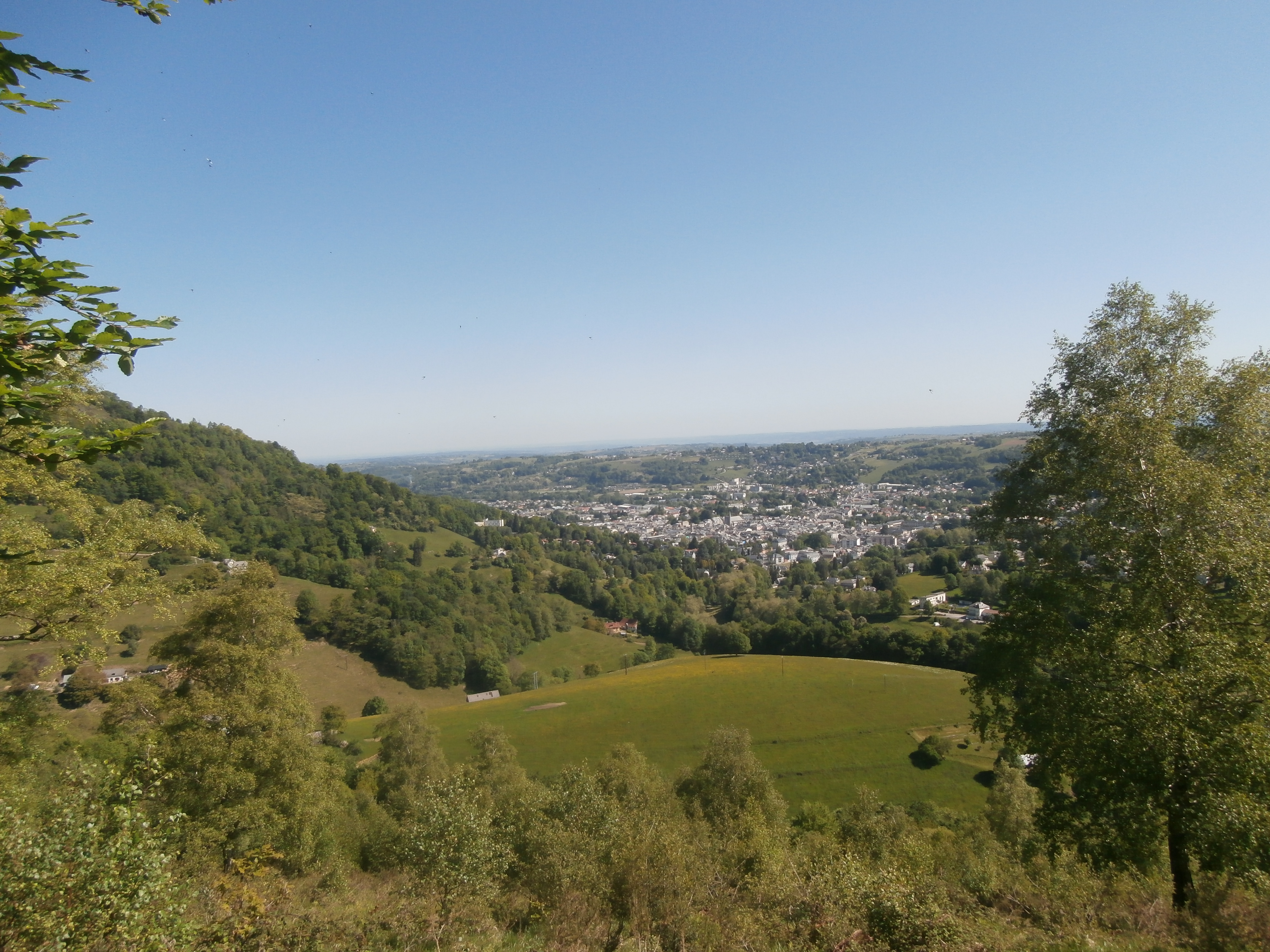 Vue du haut des Allées dramatiques